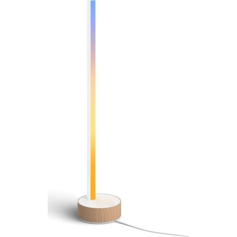 Philips Lampa stołowa Philips Philips Hue Signe Oak gradient | RGBW | biurkowa