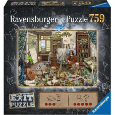 Ravensburger Puzzle 759 Exit Studio artysty