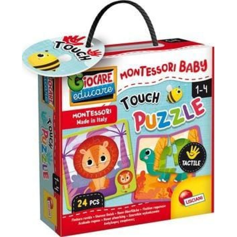 Lisciani PUZZLE TOUCH MONTESSORI BABY