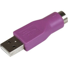 Startech Adapter USB StarTech USB - PS/2 Fioletowy  (GC46MFKEY)