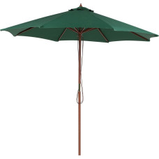 Beliani Parasol ogrodowy 270 cm zielony TOSCANA (140290)