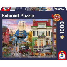 Schmidt Spiele Puzzle 1000 Miasto portowe