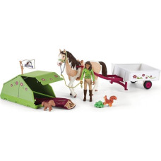 Schleich Figurka Schleich Horse Club - Sarah na kampingu