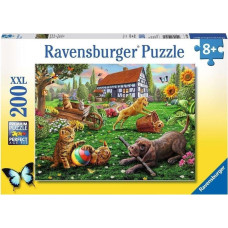 Ravensburger Puzzle XXL 200 Zwierzaki w ogrodzie