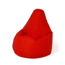 Go Gift Sako bag pouffe Pear red L 105 x 80 cm