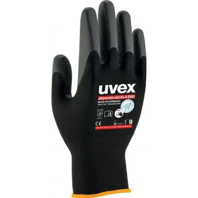 Uvex uvex phynomic airLite A ESD assembly gloves size 11