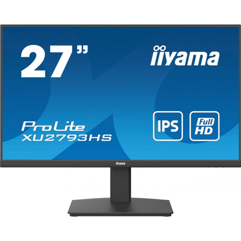 Iiyama ProLite XU2793HS-B6 (69 cm (27 Zoll), schwarz (matt), FullHD, IPS, AMD Free-Sync, 100Hz Panel)