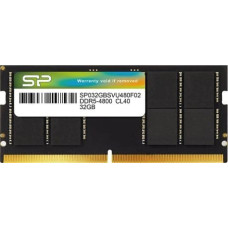 Silicon Power Pamięć Silicon Power Silicon Power SP032GBSVU480F02 moduł pamięci 32 GB 1 x 32 GB DDR5 4800 MHz Korekcja ECC