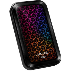 Adata External SSD|ADATA|SE770G|2TB|USB-C|USB 3.2|Write speed 800 MBytes/sec|Read speed 1000 MBytes/sec|ASE770G-2TU32G2-CBK