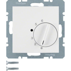 Hager Polo Regulator temperatury 250V 5A 5°C IP20 biały (20268989)