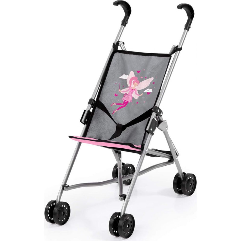 Bayer Bayer Design doll buggy grey / pink - 30566AA