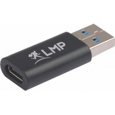 LMP Adapter USB LMP USB-C - USB Czarny  (LMP-USBC-USB-FM-B)