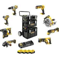 Dewalt Zestaw elektronarzędzi Dewalt 13-elementowy (DCK853P4-QW)