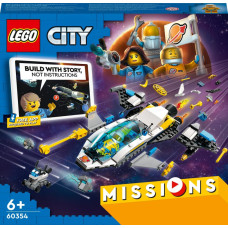 Lego 60354 City Erkundungsmissionen im Weltraum (Interaktives digitales Abenteuerspielset mit Raumschiff und 3 Minifiguren)