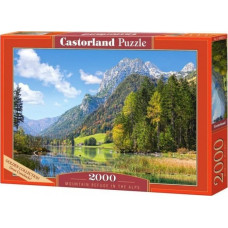 Castorland Puzzle 2000 Mountain Refuge in the Alps CASTOR