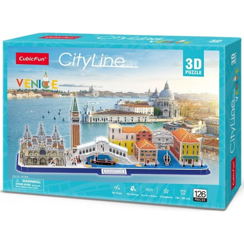 Cubicfun Puzzle 3D City Line Wenecja 20269