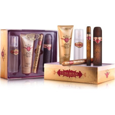 Cuba Royal Zestaw dla mężczyzn EDT 100ml + EDT 15ml + Żel pod prysznic 200ml + Woda po goleniu 100ml