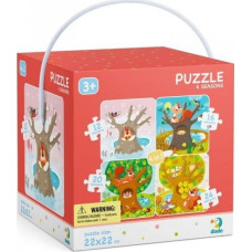 Dodo Puzzle 4w1 Pory roku