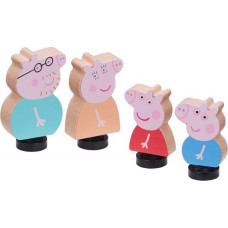 Character Options Figurka Character Options Świnka Peppa - Drewniane figurki 4-pak (07207)