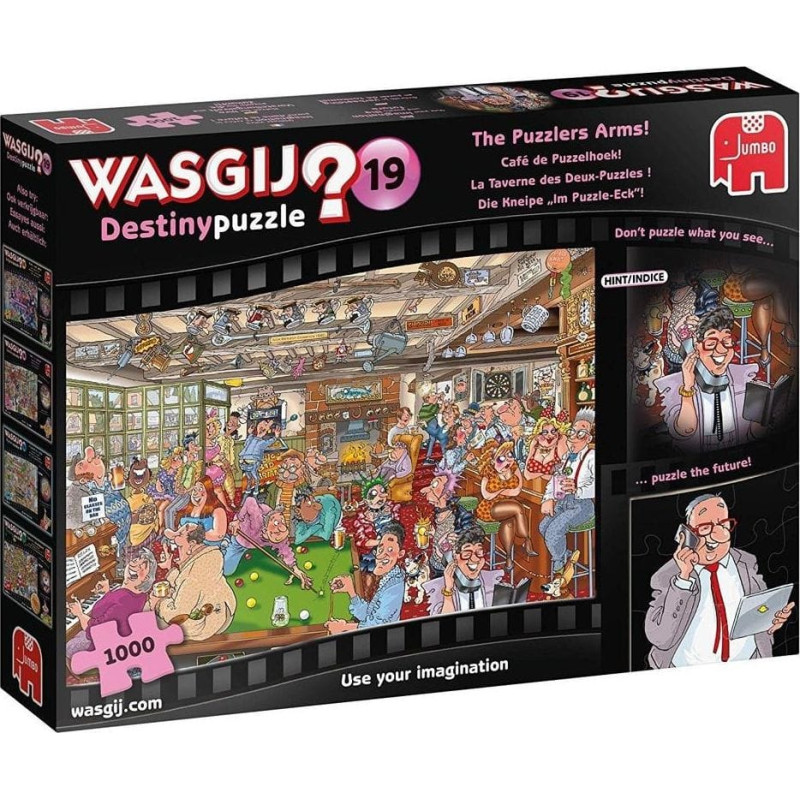 Jumbo Puzzle 1000 Wasgij W angielskim pubie G3