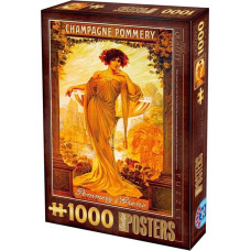 D-Toys Puzzle 1000 Stare plakaty, Reklama perfum