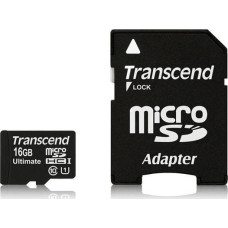 Transcend Karta Transcend Ultimate 600x MicroSDHC 16 GB Class 10  (TS16GUSDHC10U1)