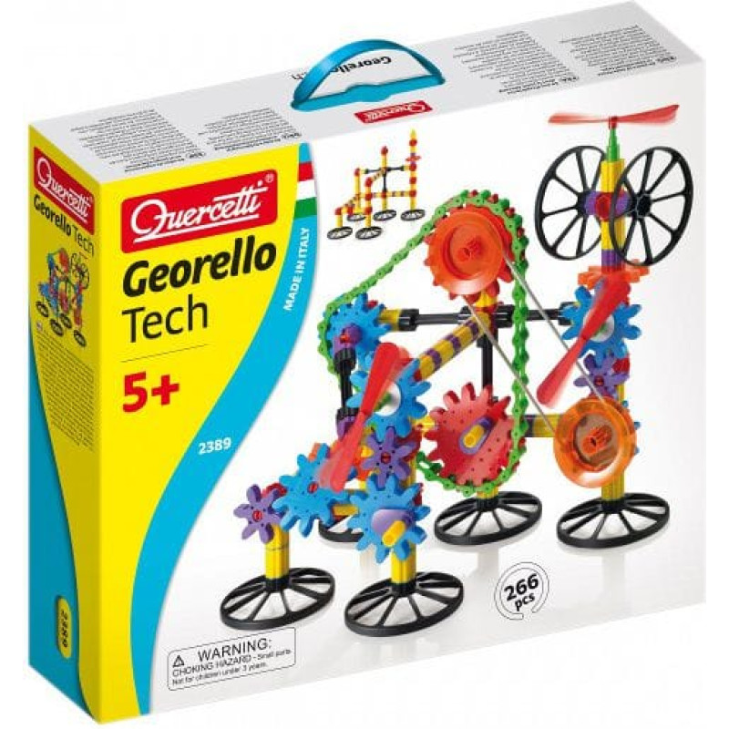 Quercetti GEORELO 3D TECHNIC KONSTRUKTOR 2389