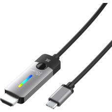 J5Create Adapter USB j5create j5create JCC157 1,79 m USB Type-C HDMI Czarny, Szary