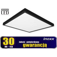 Nvox Lampa sufitowa Nvox Panel led 60x60 36w lampa sufitowa kaseton 6000k zimny +  ramka natynkowa czarna