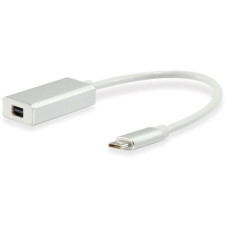 Equip Adapter USB Equip USB-C - DisplayPort Mini Biały  (133457)