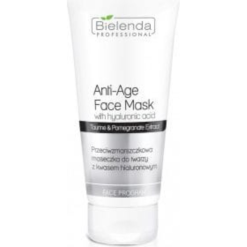 Bielenda Professional Anti-Age Face Mask With Hyaluronic Acid Przeciwzmarszczkowa maseczka do twarzy 175ml