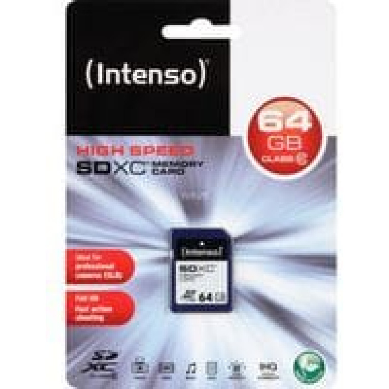 Intenso Secure Digital SDXC Card 64 GB (Class 10)