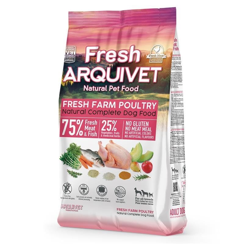 Arquivet Fresh Chicken and oceanic fish - dry dog food -  2,5 kg