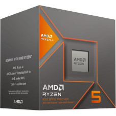 AMD CPU|AMD|Desktop|Ryzen 5|8600G|Phoenix|4300 MHz|Cores 6|16MB|Socket SAM5|65 Watts|GPU Radeon|BOX|100-100001237BOX