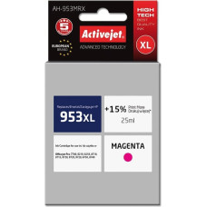 Activejet AH-953MRX ink for HP printer; HP 953XL F6U17AE replacement; Premium; 25 ml; magenta