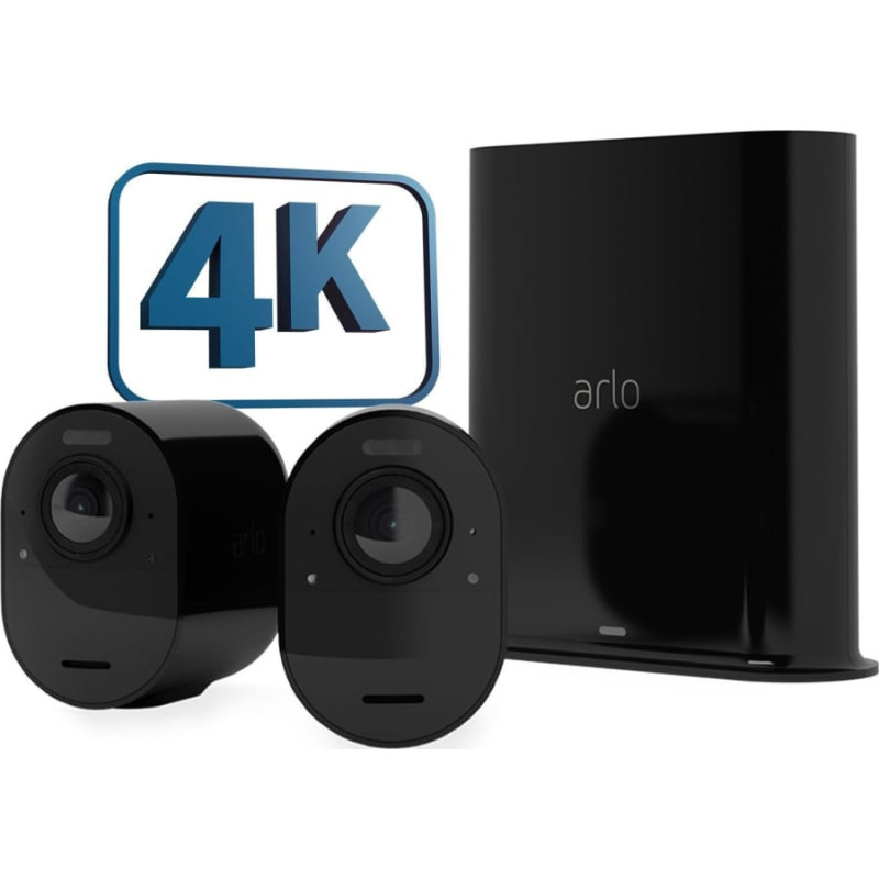 Arlo Kamera IP Arlo Arlo Ultra 2 Spotlight Camera Set of 2 black - 4K camera