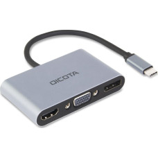 Dicota Stacja/replikator Dicota Stacja dokujšca USB-C 5 w 1 4K HDMI/DP PD 100W