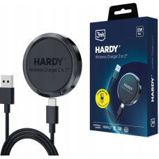 3MK Ładowarka 3MK 3mk Hardy Wireless Charger 2in1 15W czarna