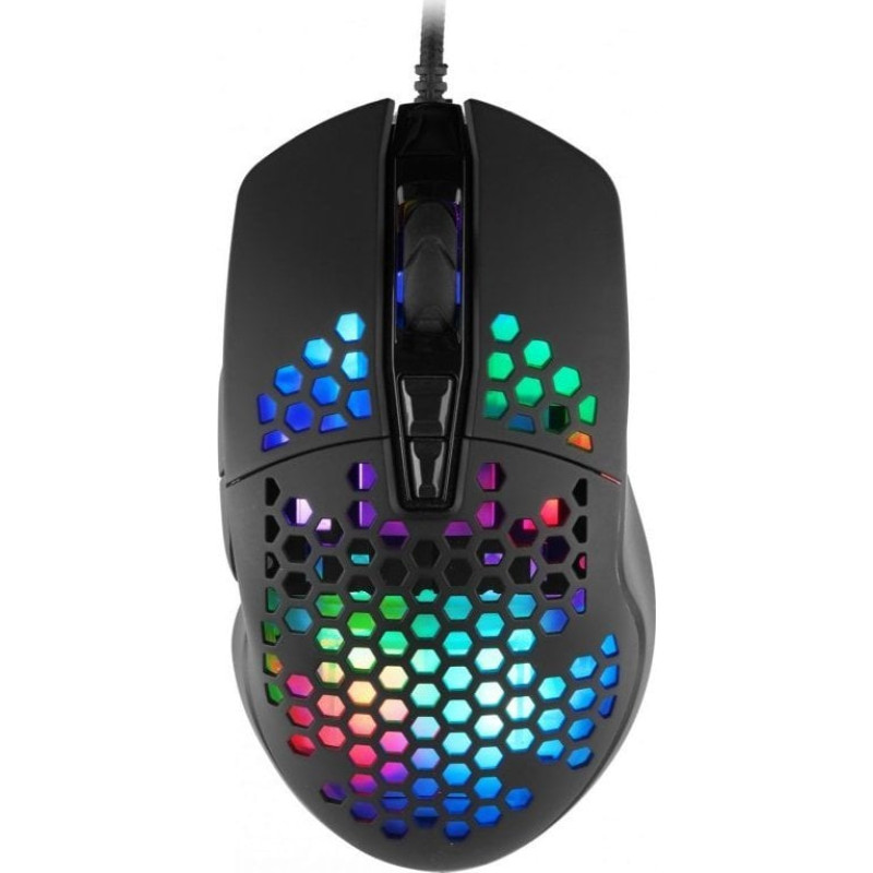 C-Tech Mysz C-Tech C-TECH herní myš Scarab, 7200 DPI, RGB podsvícení, USB