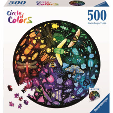 Ravensburger Puzzle 500 elementów Paleta kolorów Insekty