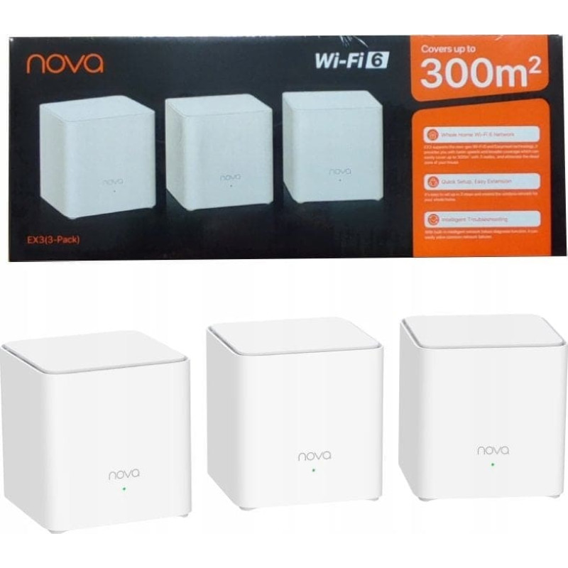 Tenda Router Tenda Tenda Nova system Mesh EX3 (3pack)