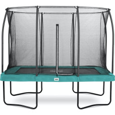 Salta Trampolina ogrodowa Salta Comfort Edition z siatką wewnętrzną 305 x 214 cm zielona