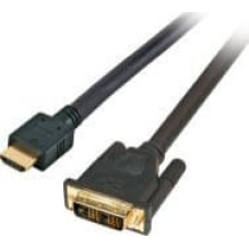 EFB Kabel EFB EFB HighSpeed HDMI Kabel mit Eth. HDMI A-DVI-D,St.-St.,1,0