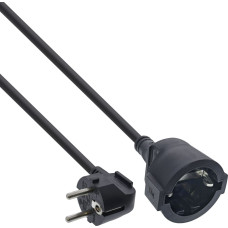 Inline InLine® Power Extension Cable angeld Type F black 7m