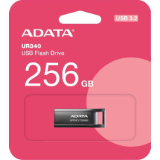 Adata Pendrive ADATA MEMORY DRIVE FLASH USB3.2 256G/BLACK AROY-UR340-256GBK ADATA