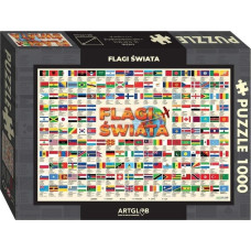 Artglob Puzzle Flagi świata 1 000 elementów