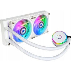 Cooler Master Chłodzenie wodne Cooler Master Cooler Master MasterLiquid PL240 Flux White Edition Obudowa komputera Zestaw do chłodzenia płynami 12 cm Biały