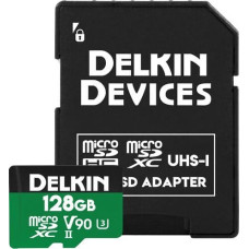 Delkin Karta Delkin Delkin microSD Power 2000x UHS-II (V90) R300/W250 128GB