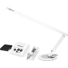 Activeshop Frezarka JD500 white + lampka na biurko Slim 20W biała