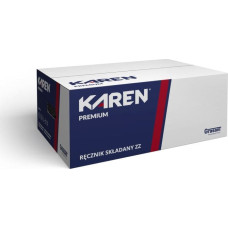 Karen Karen Premium - Ręcznik papierowy w składce ZZ, 2-warstwy, celuloza - 3200 odcinków